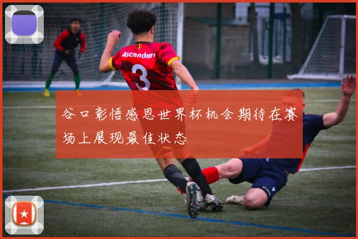 谷口彰悟感恩世界杯机会期待在赛场上展现最佳状态